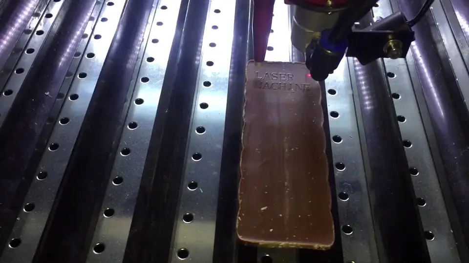 40W laser source engraving chocoliate
