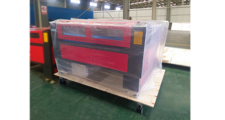 How Transon Safely Pack CO2 Laser Engraving Cutting Machine Before Shipping