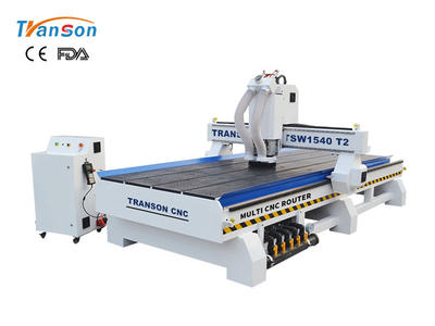 TSW1540 T2 Multi Spindle CNC Router Machine For Wood Furniture Industry