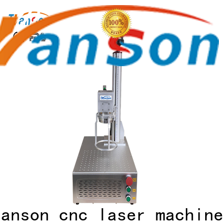 Transon fiber laser marker stainless steel marking easy operation