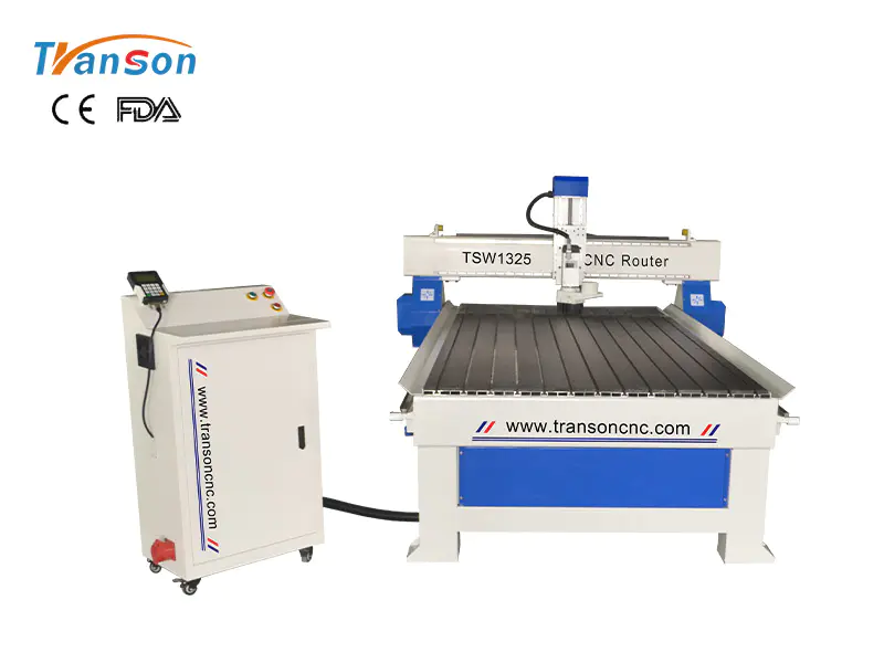 TSW1325 CNC router machine 3KW with DSP controller T slat almuminum worktable