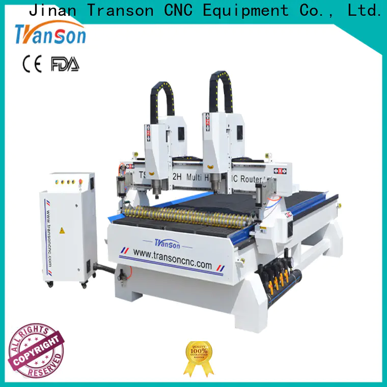 Transon 4 axis cnc router durable for customization