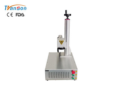 Mini Fiber Laser Engraver Metal Marking Machine 20W 30W 50W