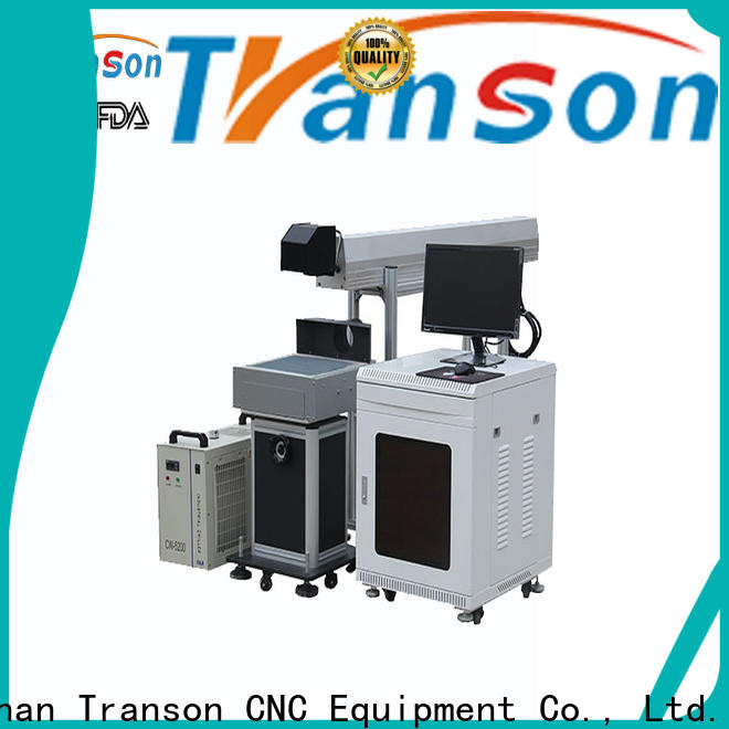 Transon oem co2 laser marking machine high performance for metal