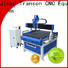 Transon tabletop cnc router stainless steel marking