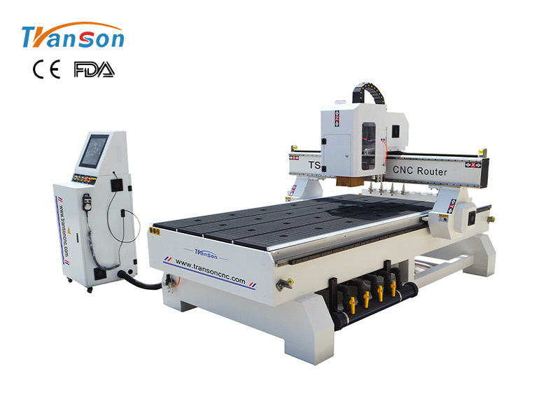 ATC CNC Router With Oscillating Knife And CCD Cut Printed Foam Board