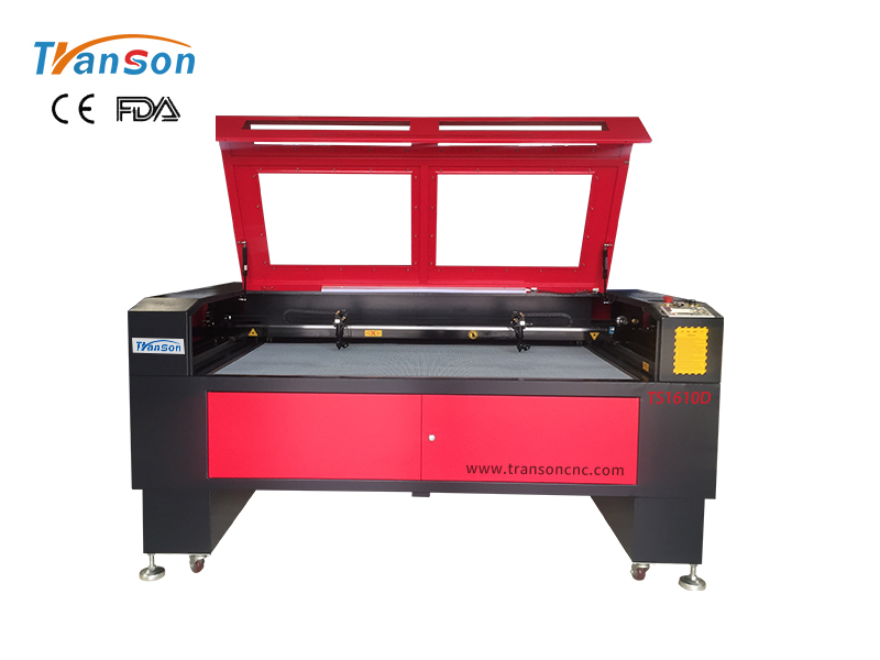 TS1610D Double Heads Laser Engraving Cutting Machine