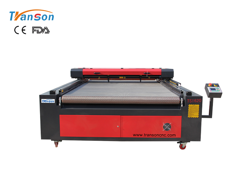 TSF1620 Auto Feed Fabric Laser Cutting Machine
