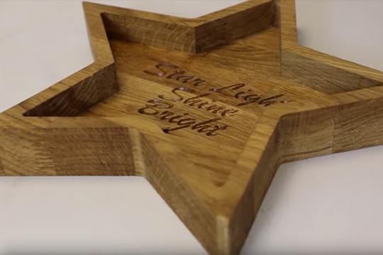 Laser engraving samples from transon CNC