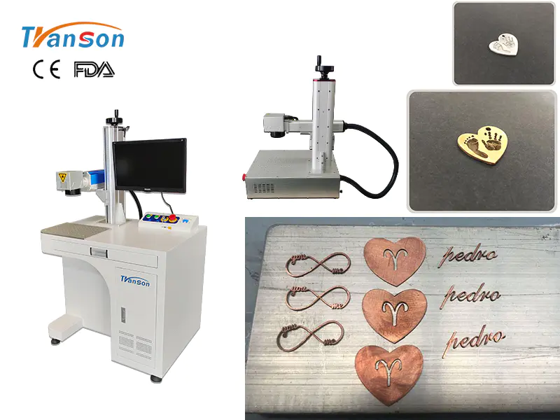 Transon desktop mini cutting laser machine for cutting gold and silver jewelry for home use