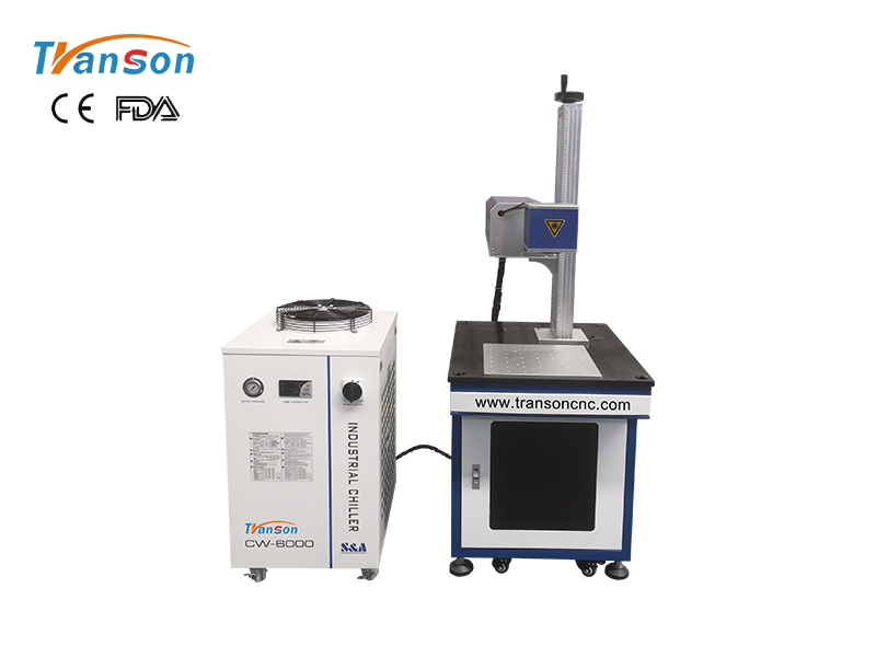 nometal laser marking machine co2 with 100w coherent metal tube