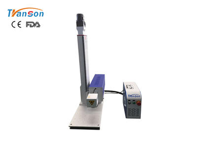 TS Mini CO2 30w laser marking machine with Electric Z axis
