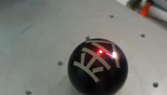 3D mark on ball