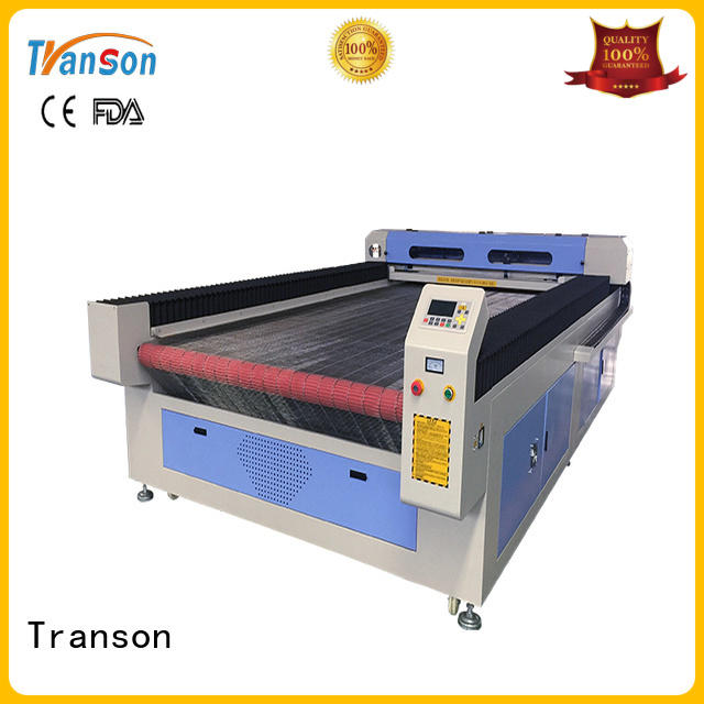 Transon leather cutting machine high performance for metal