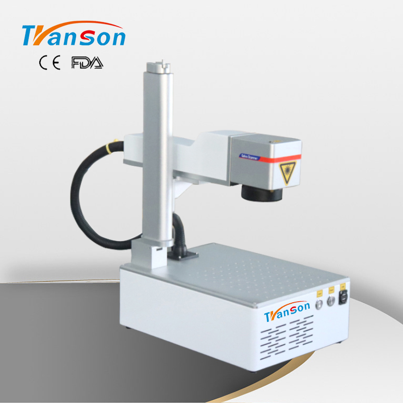 Transon CNC TSF-20 super mini folding portable fiber laser marking