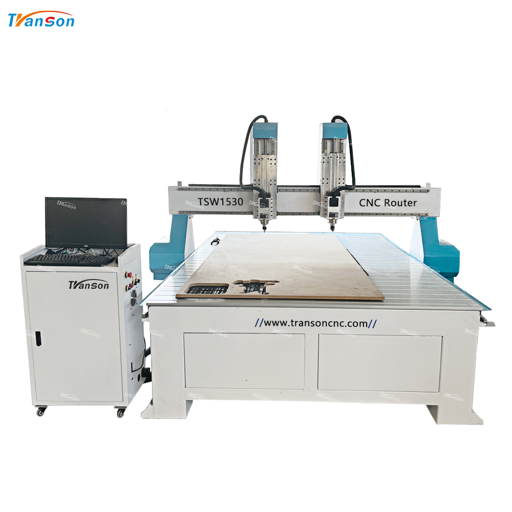 TSW1530 Double Headed CNC Router Machine