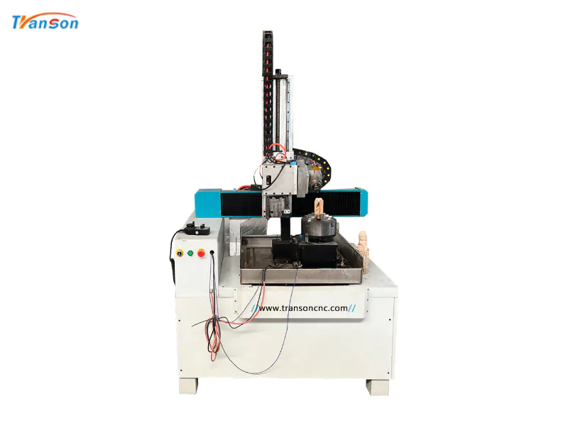 TSM6060 5 axis cnc router metal engraver 5 axis cnc milling machine for mold making with 5axis rotary
