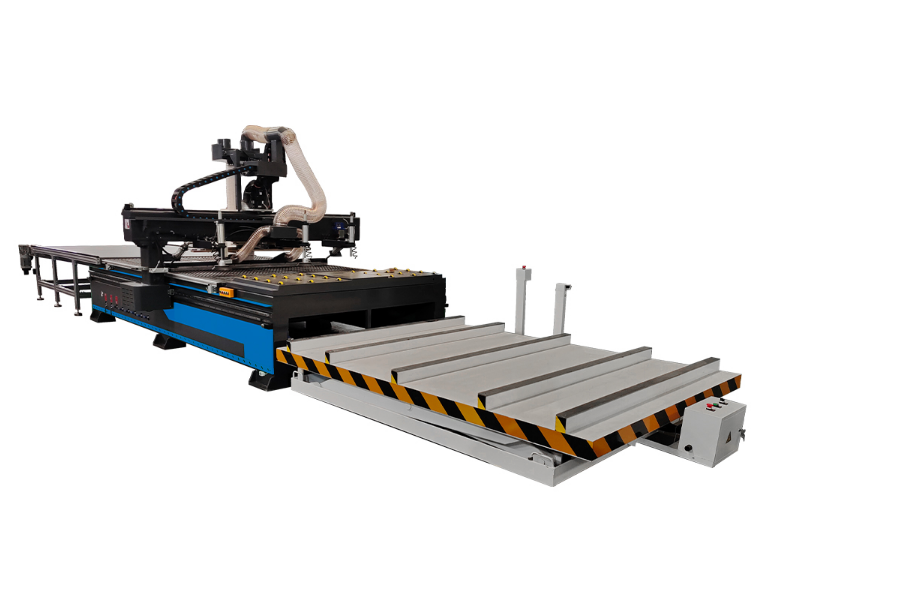 High Quality Auto Loading Nested Based Cabinet Woodworking Cnc Router