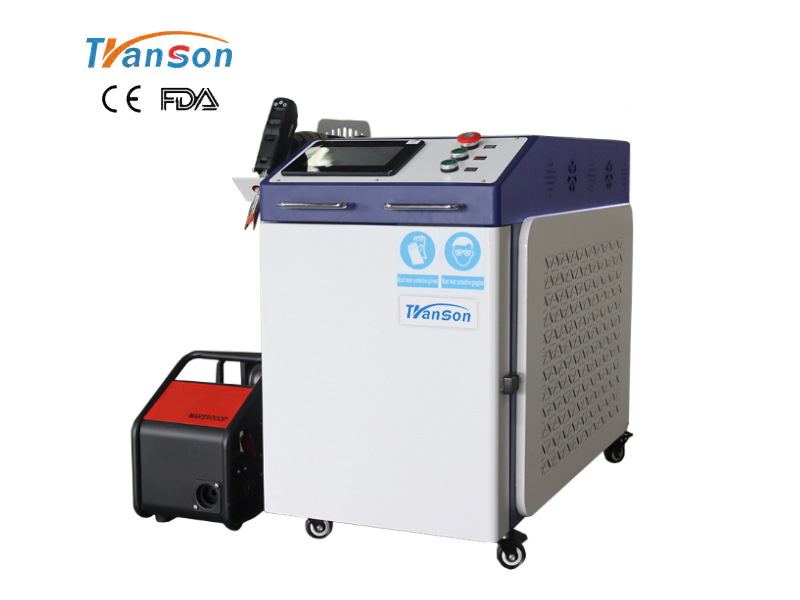 Battery welding, general welding, cleaning, cutting all function in one TSF fiber laser machine