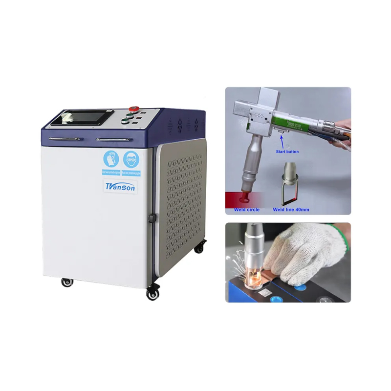 Portable Laser Welding Machine For Lithium Battery Raycus 1500W Spot Laser Welder