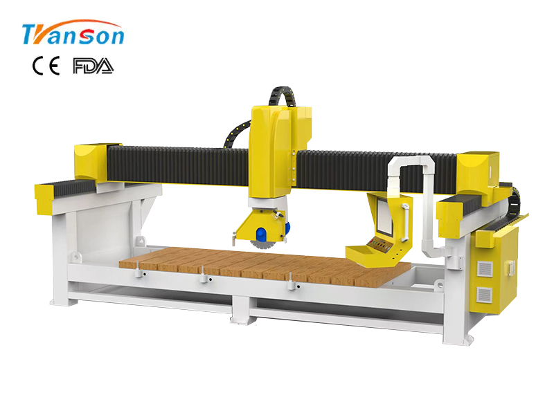 CNC Cemaria Tiles Cutting Machine with Saw and with Spindle