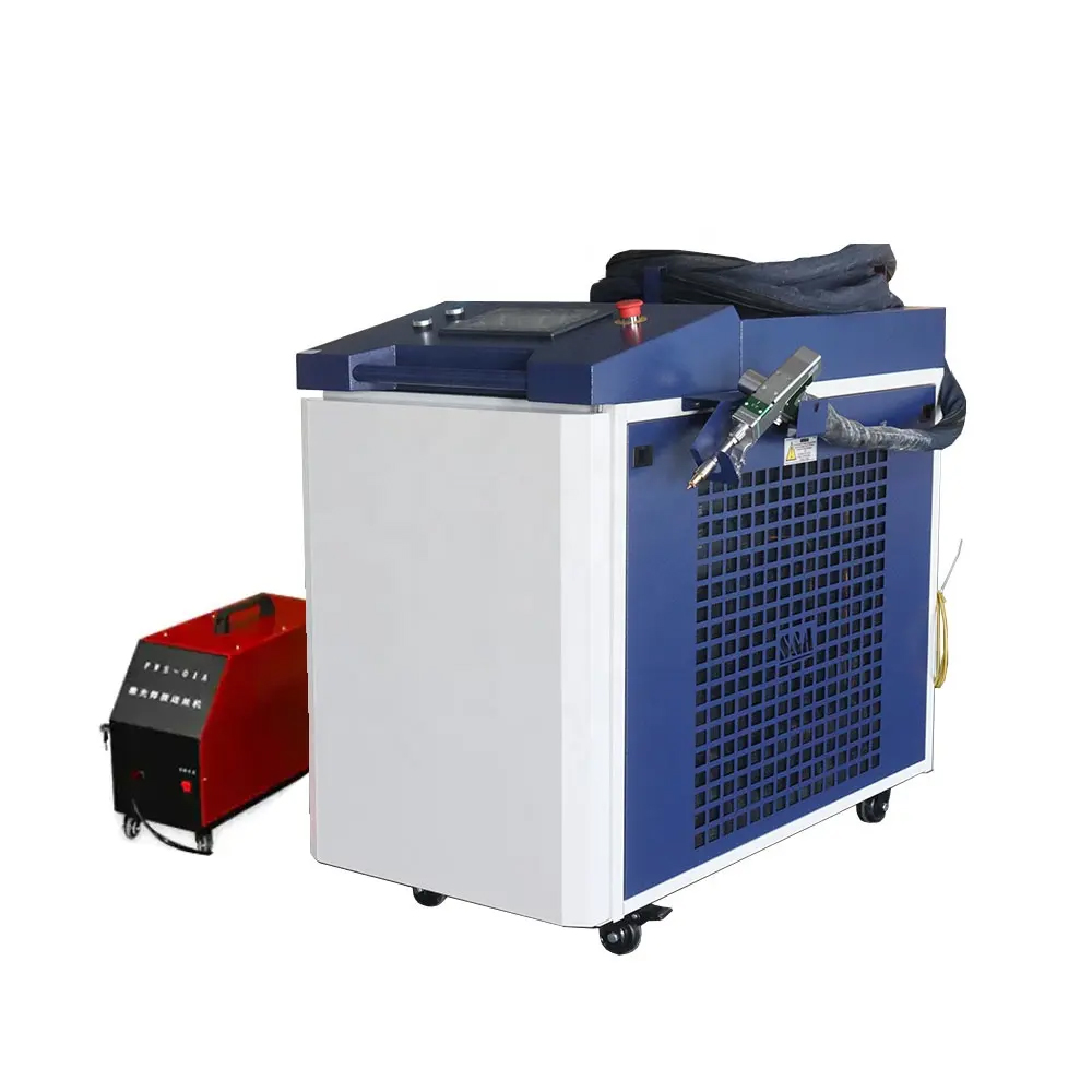 Factory 4 Function In 1 Raycus 3000w Metal Carbon Steel Aluminum Laser Welding Cleaning Cutting Machine With Good Price