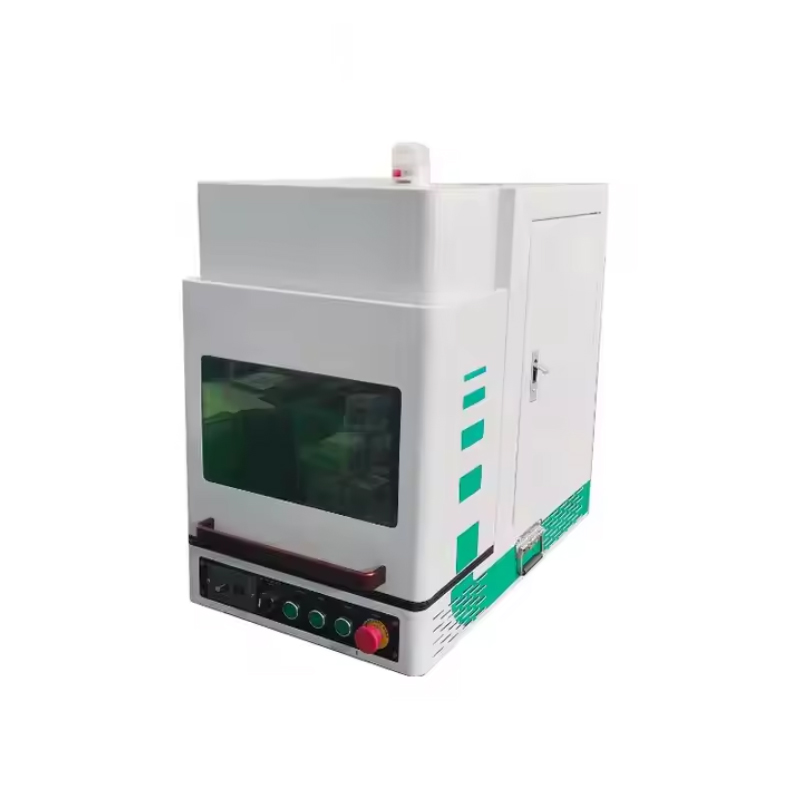Raycus 20W 30W 50W New Fully Enclosed Fiber Laser Marking Machine Jewelry Silver Gold Fiber Laser Marker Price