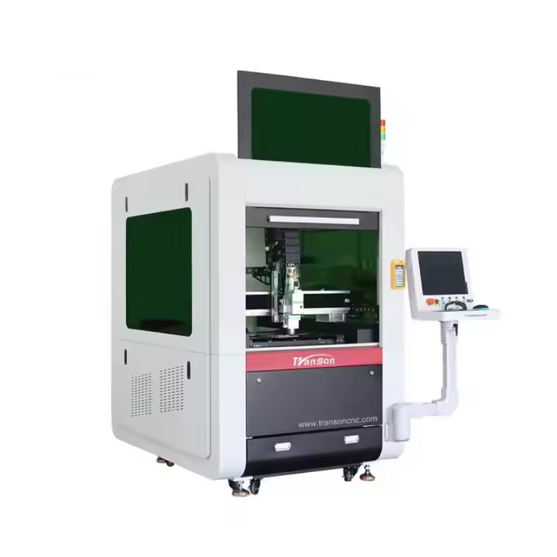 6060 Enclosed Water Cooling Metal CNC Laser Cutter 1000w Fiber Laser Cutting Machines for Steel Metal