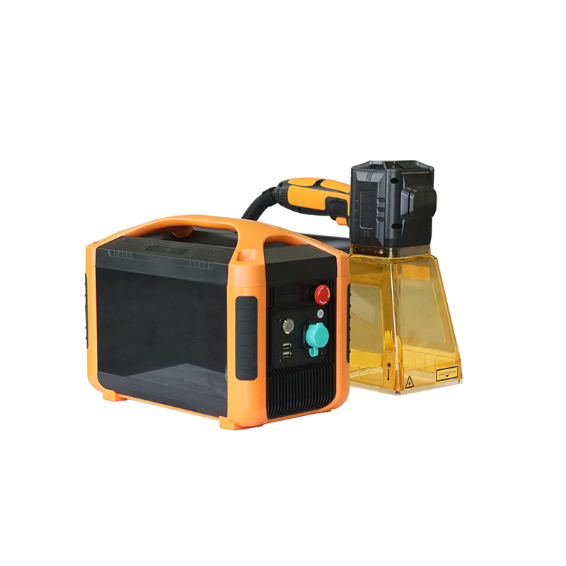Hot Selling 20W 30W 50W Small Lithium Battery Metal Aluminum Mini Marking Fiber Laser Marking Machine for Metal Plastic Leather