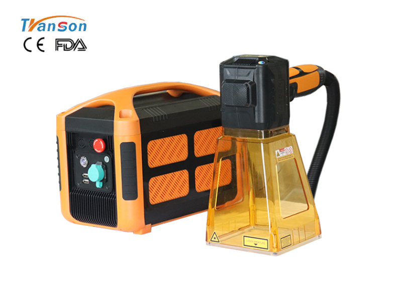 20W 30W Small Lithium Battery Metal Aluminum Fiber Laser Marking Machine