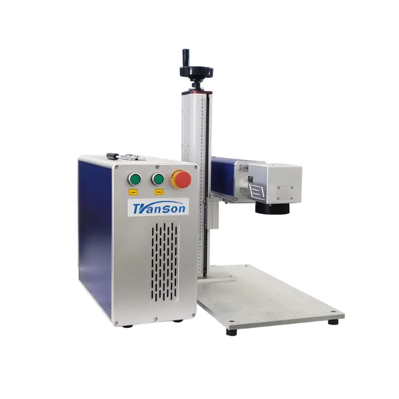 20w Small Fiber Laser Marking and Engraving Machine Portable Laser Marking Machine Factory Price Christmas Promotion