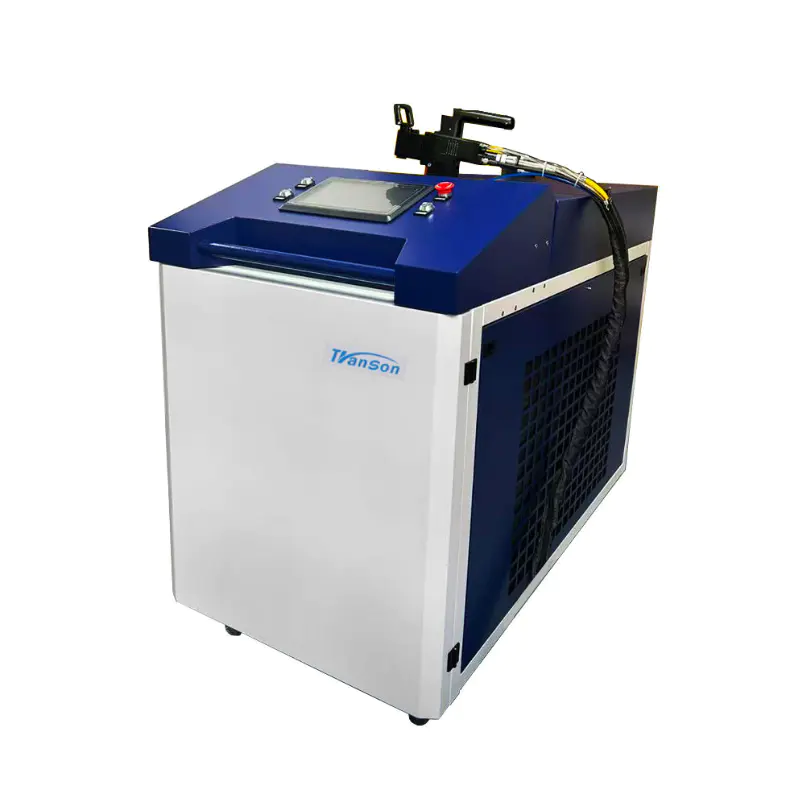 Transon 500mm Width Rust Removal Fiber Laser Cleaner 6000W Laser Cleaning Machine for Metal Rust Painting Clean