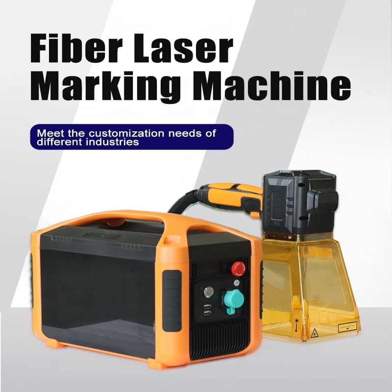 2025 Hot Handheld Portable Laser Marking Machine 20w 30w 50w Small Desktop Engraving Marking Machine