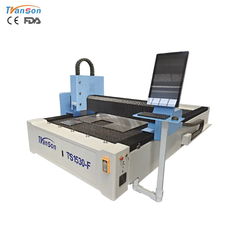 Fiber Laser Cutting Machine 1530 1500x3000mm Auto Focus Raycus 1000W CNC Metal Sheet