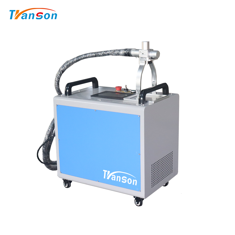 100W 200W 300W Portable Fiber Pulse Laser Cleaning Machine Metal Rust Removal pulsed Laser Cleaner To Remove Rust And Paint