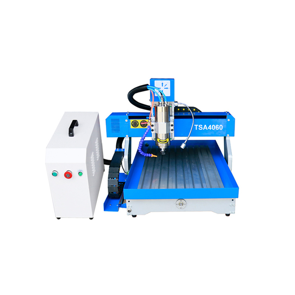 Hot Sale Mini Desktop Cnc Router 300x400mm 3040 4060 6090 Mini Cnc Metal Milling Machine for Metal Aluminum Brass