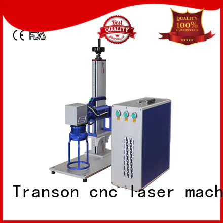 Transon fiber laser marking machine metal engraving