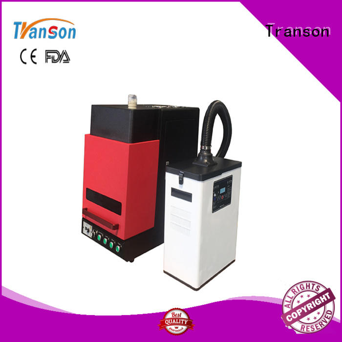 Transon industrial mini fiber laser marking machine stainless steel marking factory direct supply