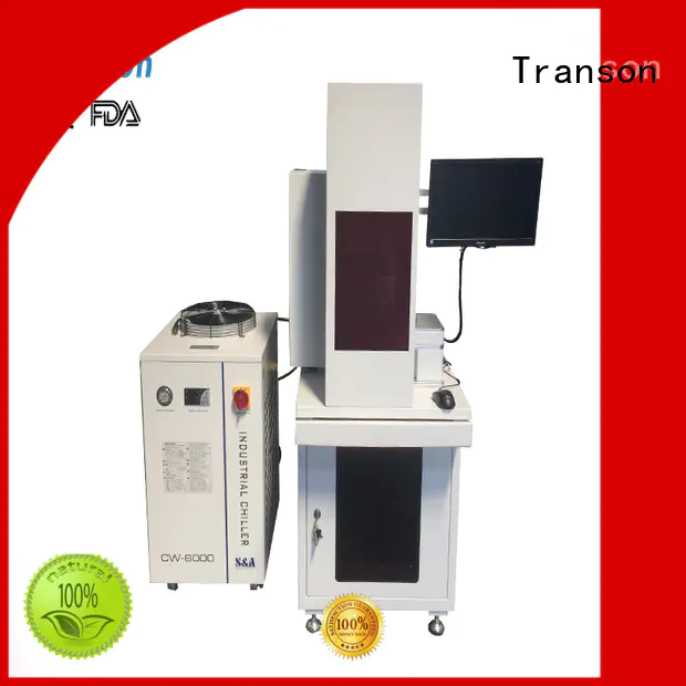 Transon custom co2 marking machine high quality for metal