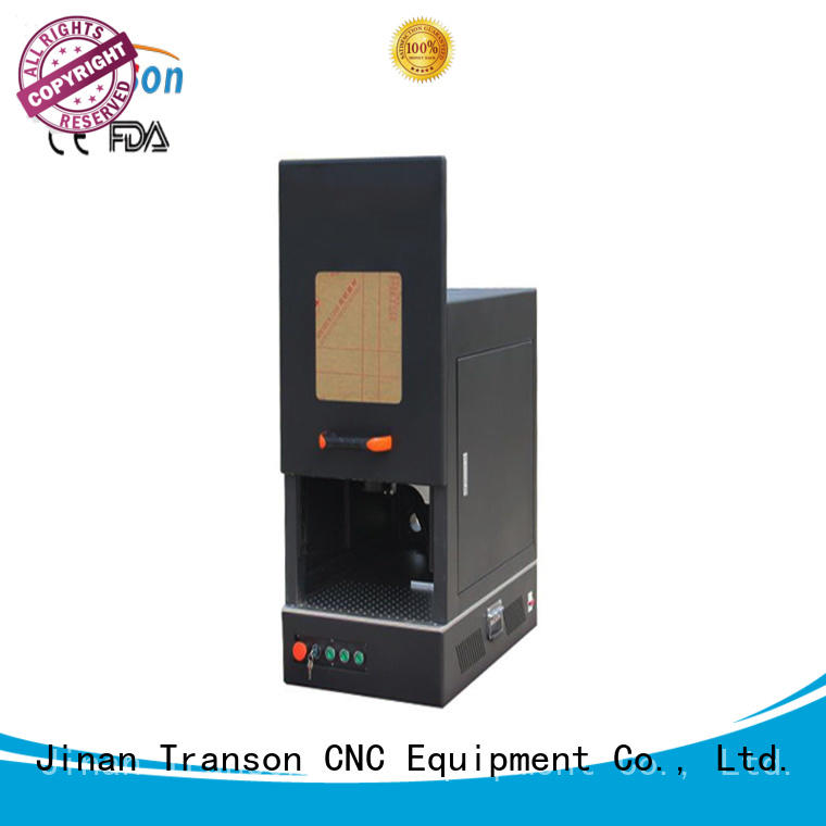Transon mini fiber laser marking machine stainless steel marking best factory price