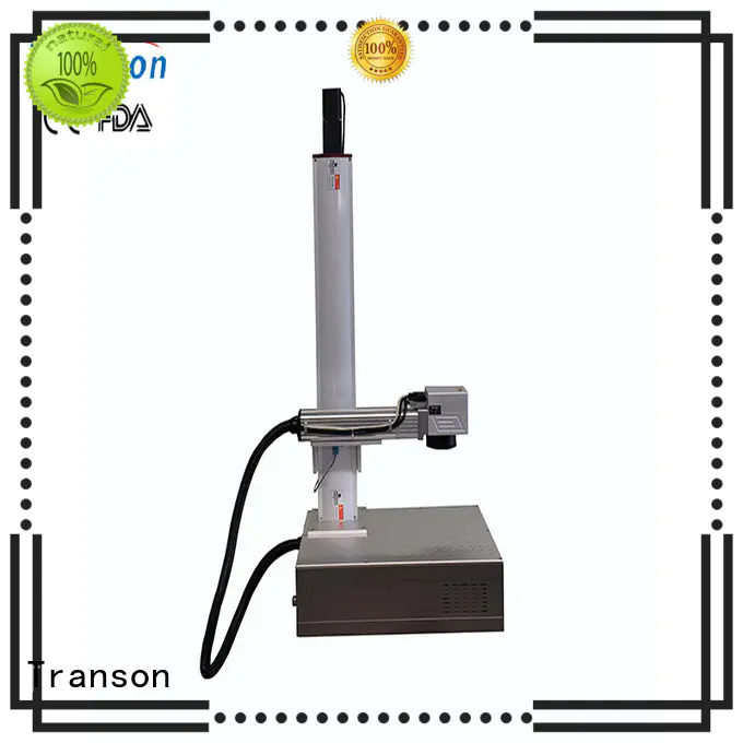 Transon mini fiber laser marking machine metal engraving easy operation