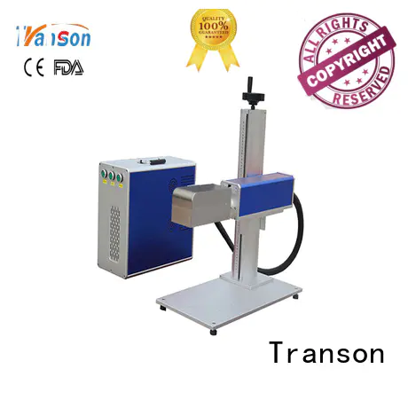 mini fiber laser marking machine stainless steel marking best factory price Transon