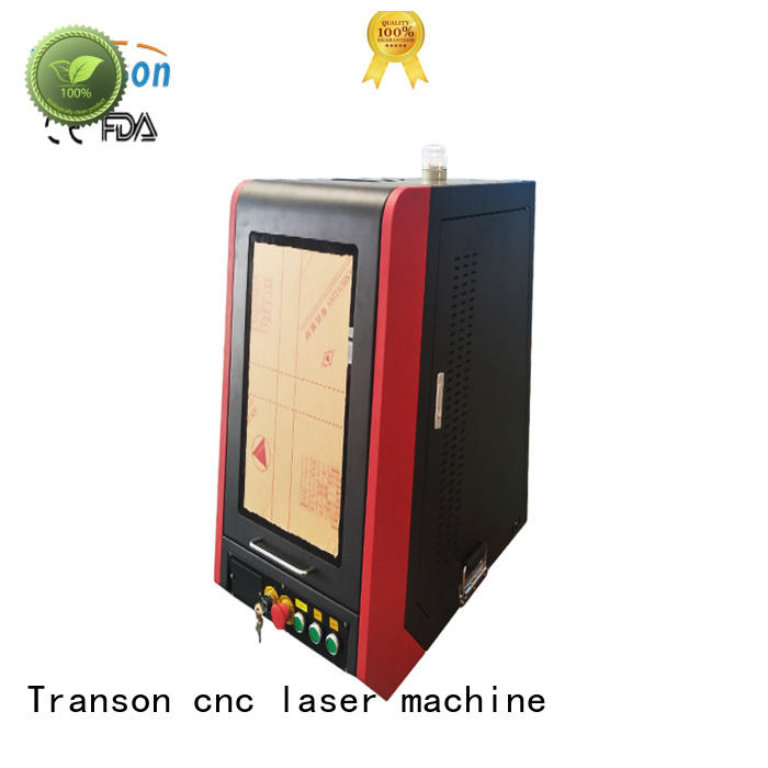 Transon fiber marking machine stainless steel marking factory direct supply